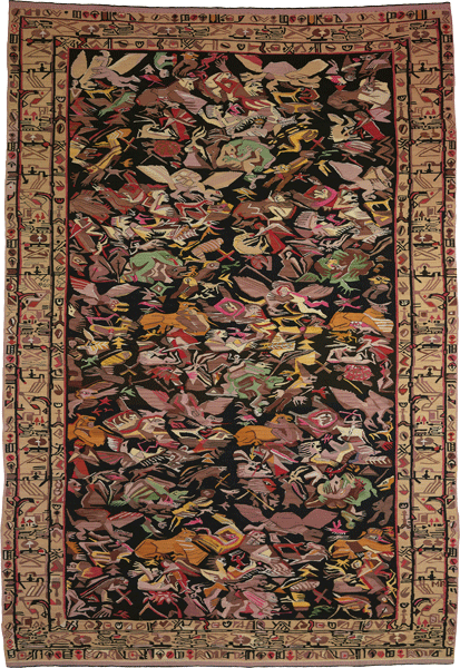 Ulrich Reimkasten, Opus 1 - Persische Variationen, 1982, Gobelin