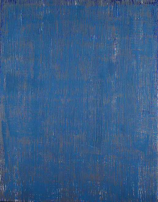 Ulrich Reimkasten, Nebelbild, 2000, Pigmente, Acryl, Leim, Steinmehle auf Leinwand, 180 x 140 cm, Repro: Thomas Richter