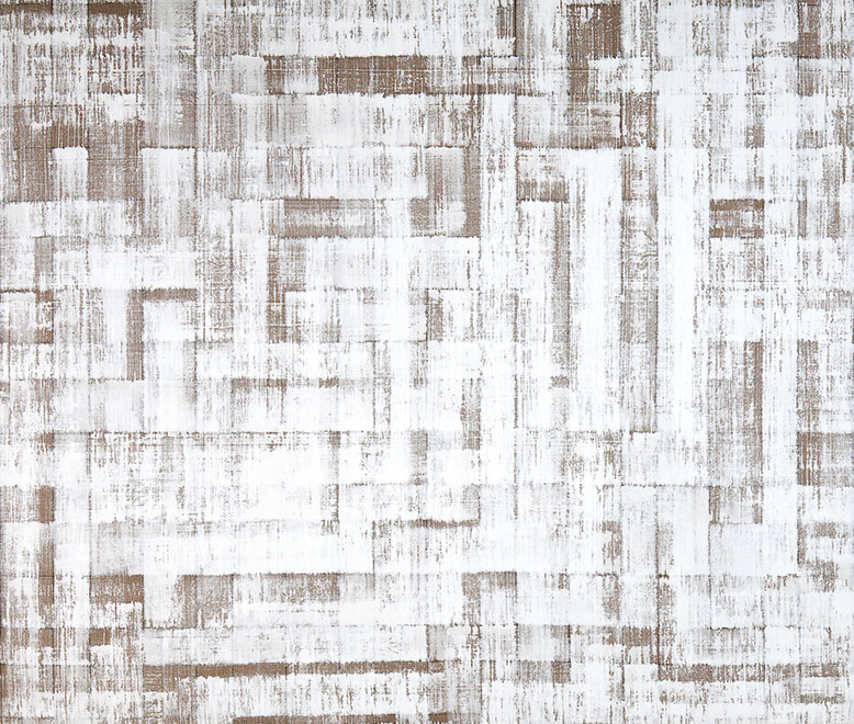 Ulrich Reimkasten, Vorfrühling III, 2002, Acryl auf ungrundierter Leinwand, 220 x 260 cm, Repro: Joachim Blobel