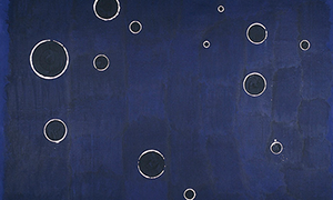 Ulrich Reimkasten, Zwölf plus eins, 2004, Pigmente, Acryl, Leim auf Leinwand, 140 x 180 cm, Repro: Thomas Richter