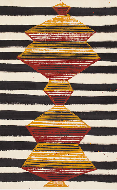 Ulrich Reimkasten, Scout I, 2009, Pigmente, Acryl, Leim auf Leinwand, 223 x 140 cm, UFO [4/5], Repro: Joachim Blobel