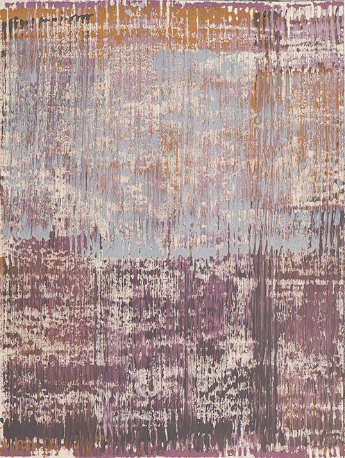 Ulrich Reimkasten, o.T. ( Abstraktes Bild ) [ 2/4 ], 2011, Pigmente, Acryl, Leim auf Leinwand, 160 x 120 cm, Gewebte Bilder [5/25], Repro: Joach