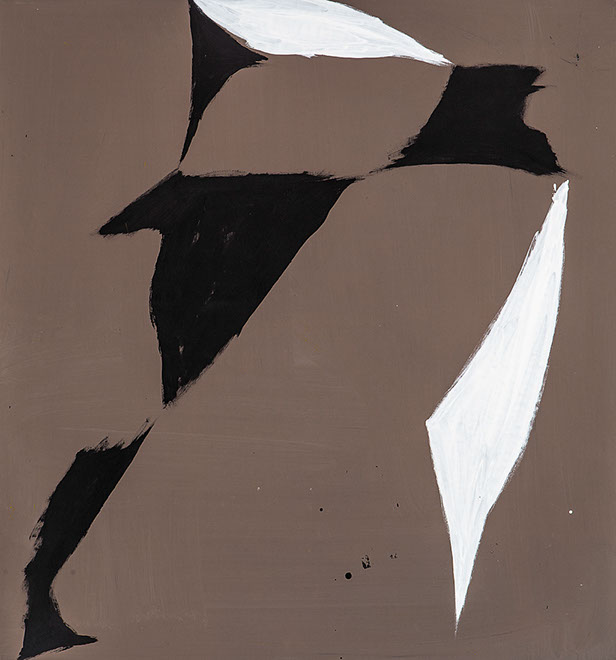 Ulrich Reimkasten, Sphären 1, 2011, Pigmente, Acryl, Leim auf Leinwand, 150 x 140 cm, Figur [7/13], Repro: Joachim Blobel