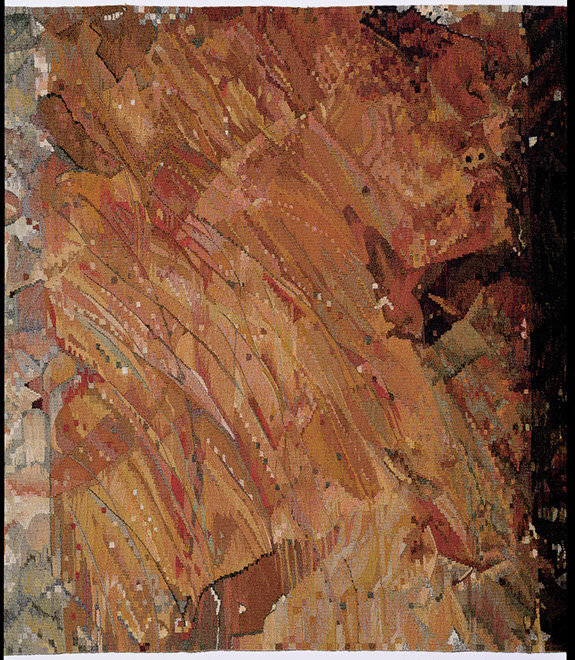 Ulrich Reimkasten, Raum 15, 2015, Pigmente, Acryl, Leim auf Leinwand, 155 x 95 cm, Rot-Gelb-Blau [23/33], Repro: Jule Roehr