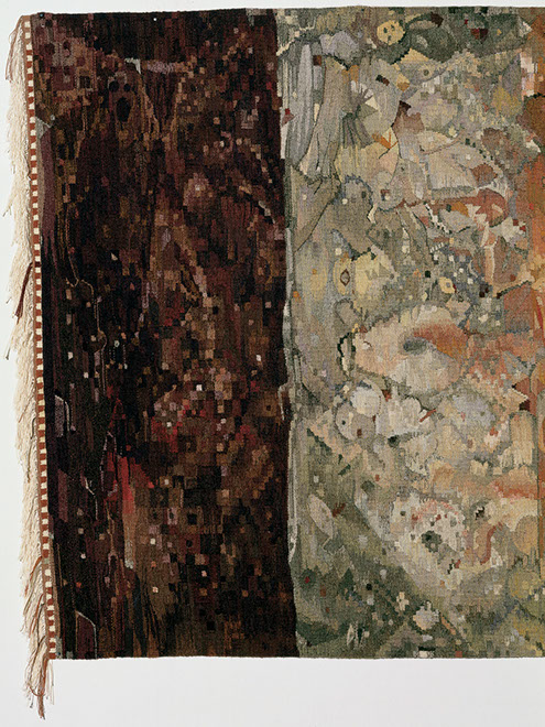 Ulrich Reimkasten, Raum 15, 2015, Pigmente, Acryl, Leim auf Leinwand, 155 x 95 cm, Rot-Gelb-Blau [23/33], Repro: Jule Roehr