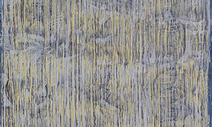 Ulrich Reimkasten, Die nackte Raja, 2001, Pigmente, Acryl, Leim, Steinmehl, Kohle auf Leinwand, 140 x 95 cm, Repro: 