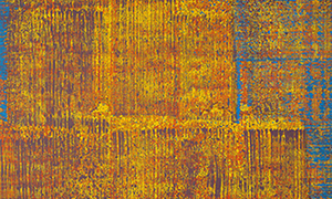 Ulrich Reimkasten, Der Turm, 2002, Pigmente, Acryl, Leim auf Jute, 250 x 170 cm, Repro: Thomas Richter