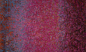 Ulrich Reimkasten, Dunkles Herz, 2002, Pigmente, Acryl, Leim auf Jute, 230 x 200 cm, Klocksin [8/9], Repro: Thomas Richter
