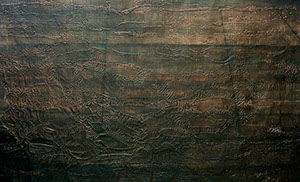 Ulrich Reimkasten, Die Ebene, 2007, Pigmente, Acryl, Leim, Kohle auf Leinwand, 170 x 280 cm, Den Berg hinauf träumen [1/5]