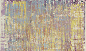 Ulrich Reimkasten, o.T. ( Abstraktes Bild ) [ 3/4 ], 2011, Pigmente, Acryl, Leim auf Leinwand, 160 x 120 cm, Gewebte Bilder [6/25]