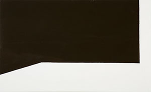 Ulrich Reimkasten, Futur 1, 2013, Pigmente, Acryl, Leim auf Leinwand, 135 x 220 cm, Futur [1/4], Repro: Joachim Blobel